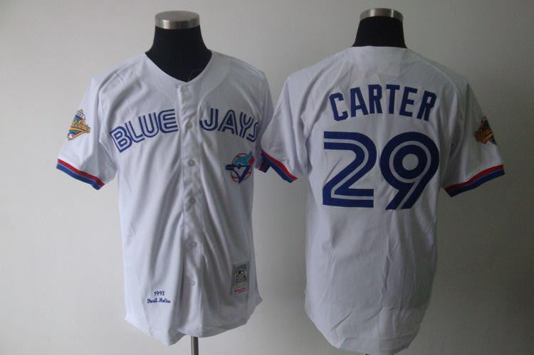 Carter Toronto Blue Jays white jersey