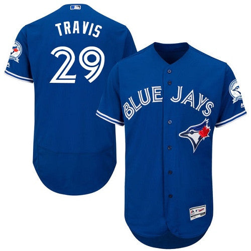 Devon Travis Toronto Blue Jays blue jersey