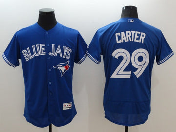 Joe Carter Toronto Blue Jays blue jersey