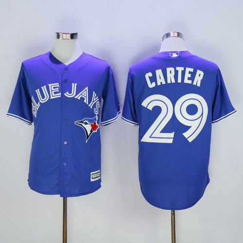 Joe Carter Toronto Blue Jays blue jersey