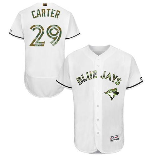 Joe Carter Toronto Blue Jays white Authentic jersey
