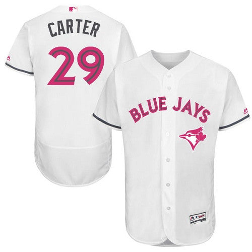Joe Carter Toronto Blue Jays white jersey