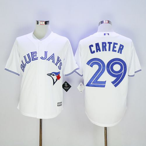 Joe Carter Toronto Blue Jays white jersey