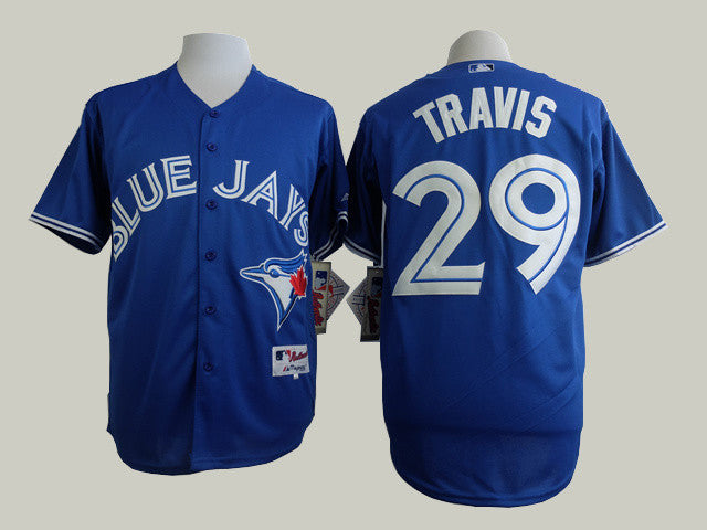 Travis Toronto Blue Jays blue jersey