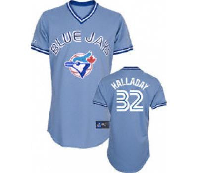 Harry Halladay Toronto Blue Jays blue jersey