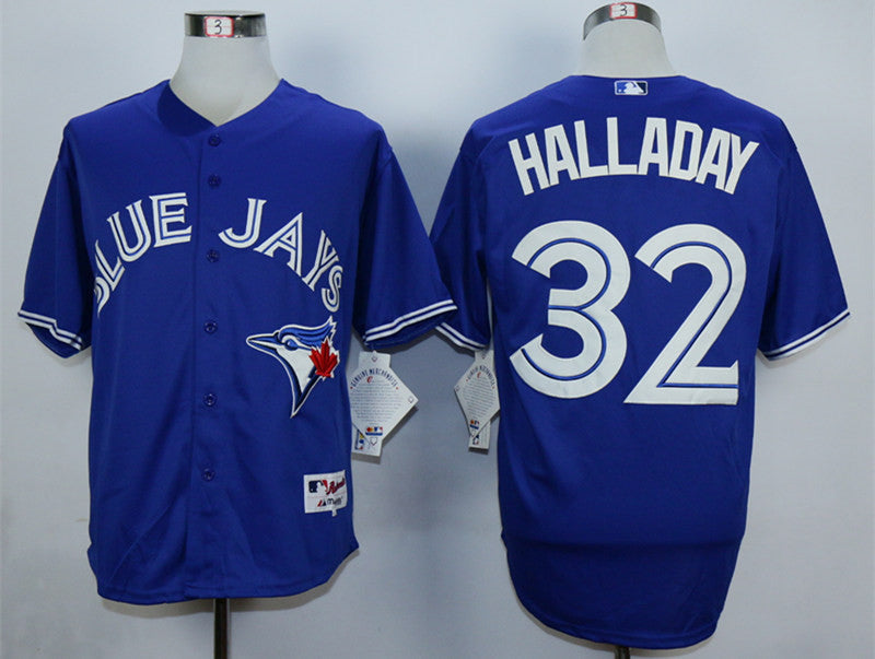 Roy Halladay Toronto Blue Jays blue jersey