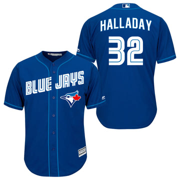 Roy Halladay Toronto Blue Jays royal jersey