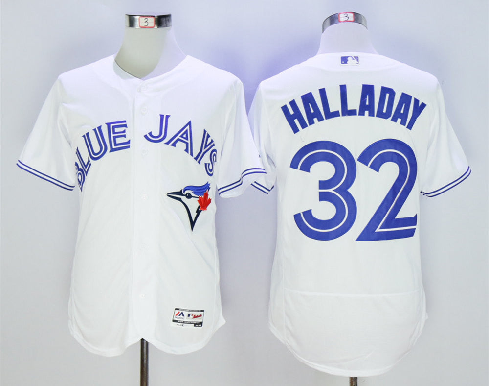 Roy Halladay Toronto Blue Jays white jersey