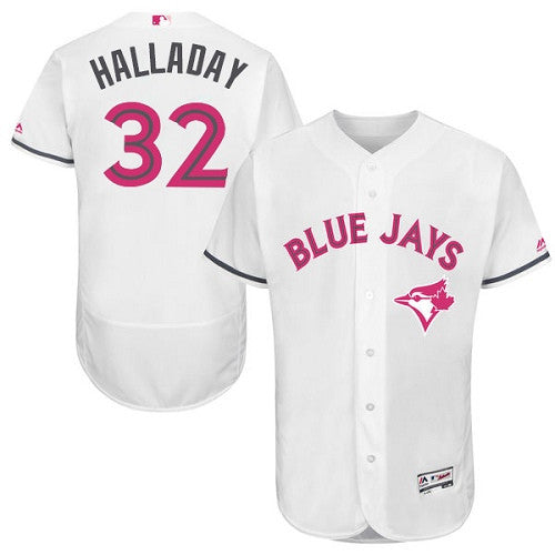 Roy Halladay Toronto Blue Jays white jersey