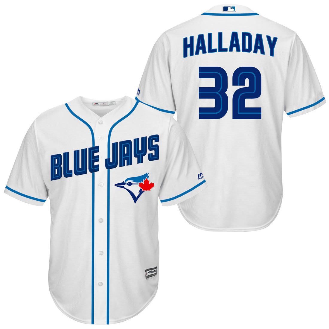 Roy Halladay Toronto Blue Jays white jersey
