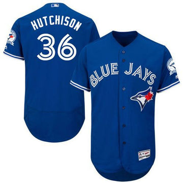 Drew Hutchison Toronto Blue Jays blue Authentic jersey