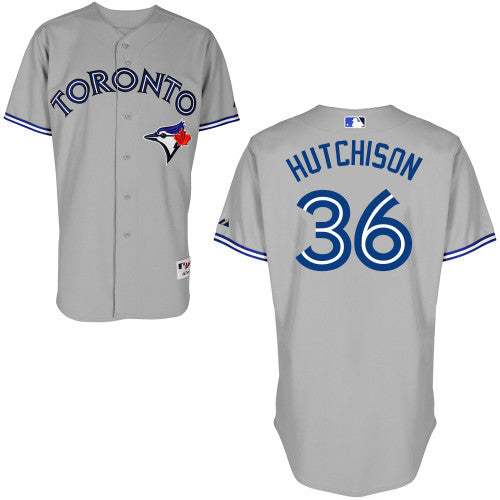 Hutchison Toronto Blue Jays grey jersey