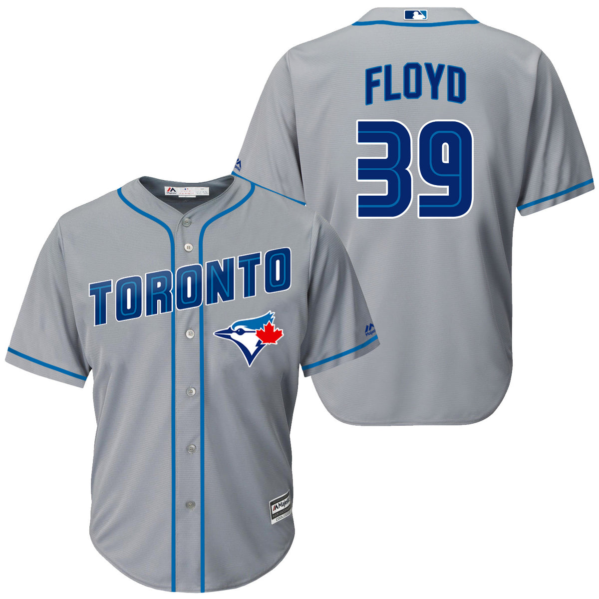 Gavin Floyd Toronto Blue Jays grey jersey