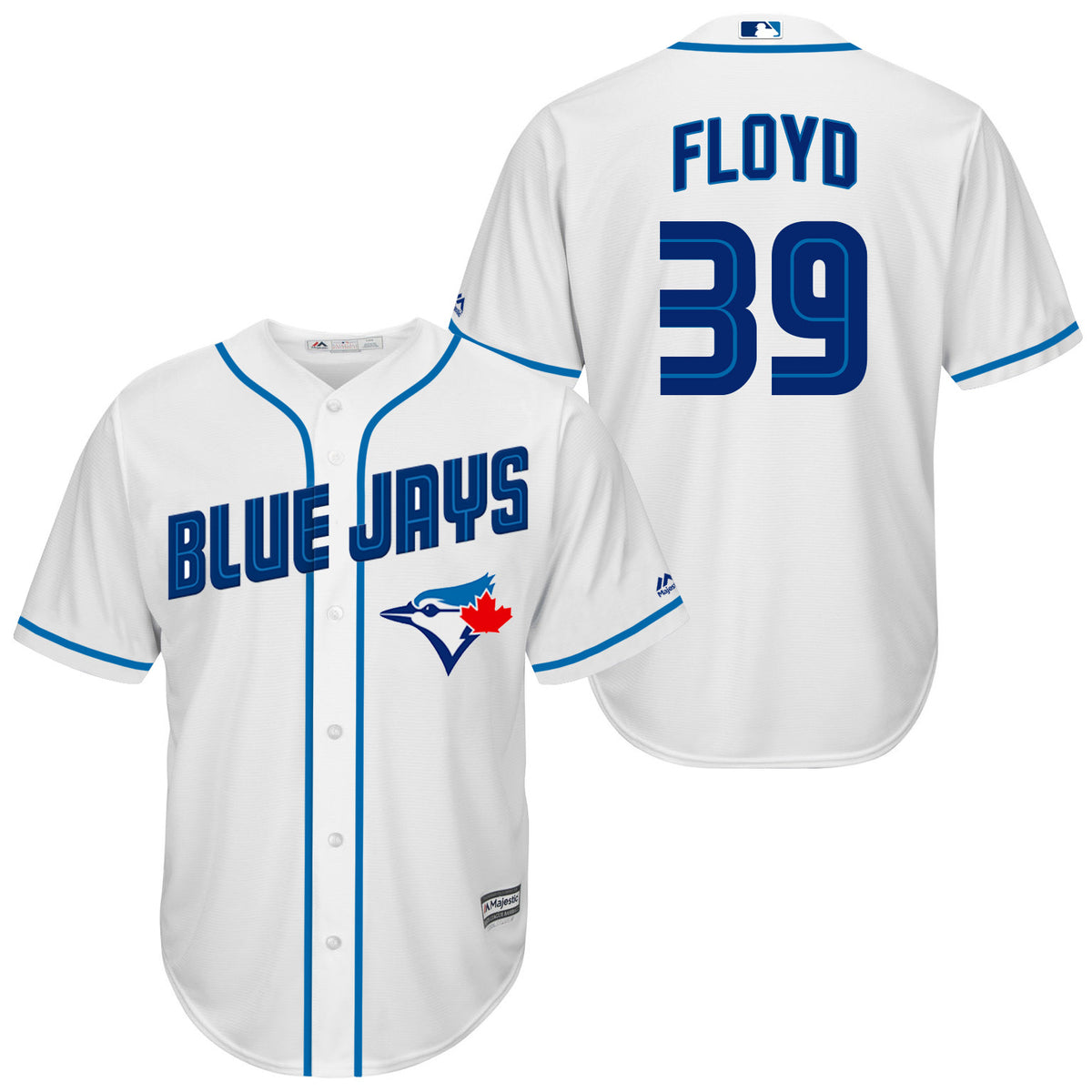 Gavin Floyd Toronto Blue Jays white jersey
