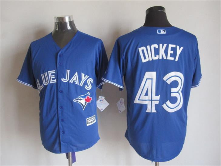 R.A.Dickey Toronto Blue Jays blue jersey