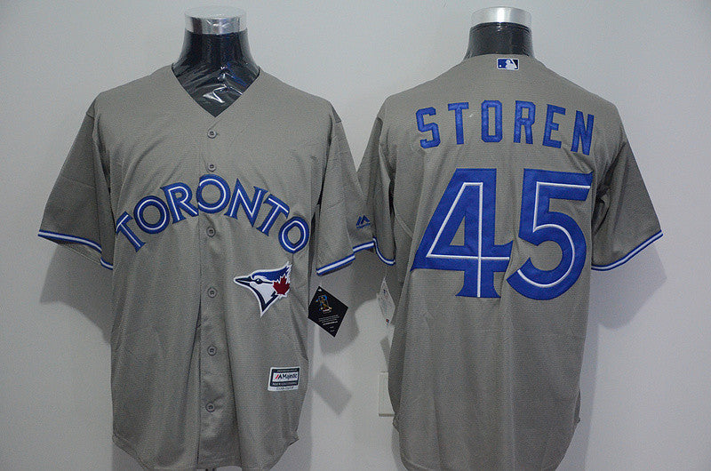 Drew Storen Toronto Blue Jays grey jersey