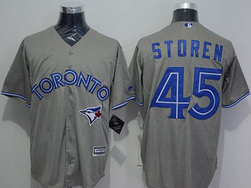 Drew Storen Toronto Blue Jays grey jersey