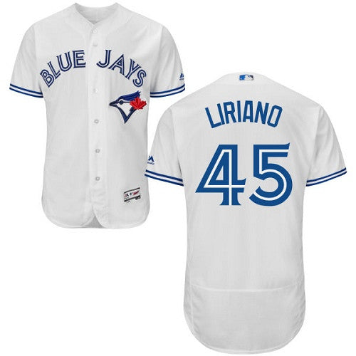 Francisco Liriano Toronto Blue Jays white jersey