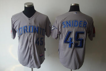 Snider Toronto Blue Jays grey jersey