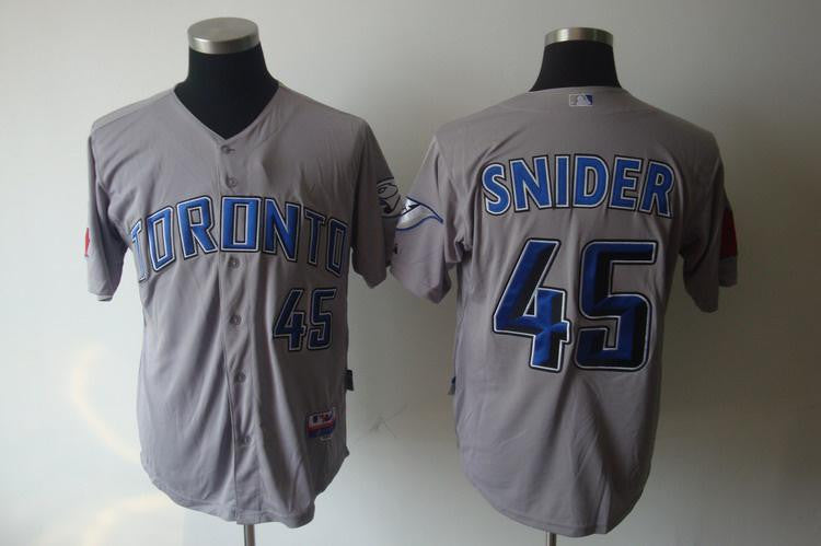 Snider Toronto Blue Jays grey jersey