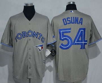 Roberto Osuna Toronto Blue Jays grey jersey