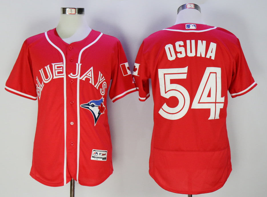 Roberto Osuna Toronto Blue Jays red Alternate jersey
