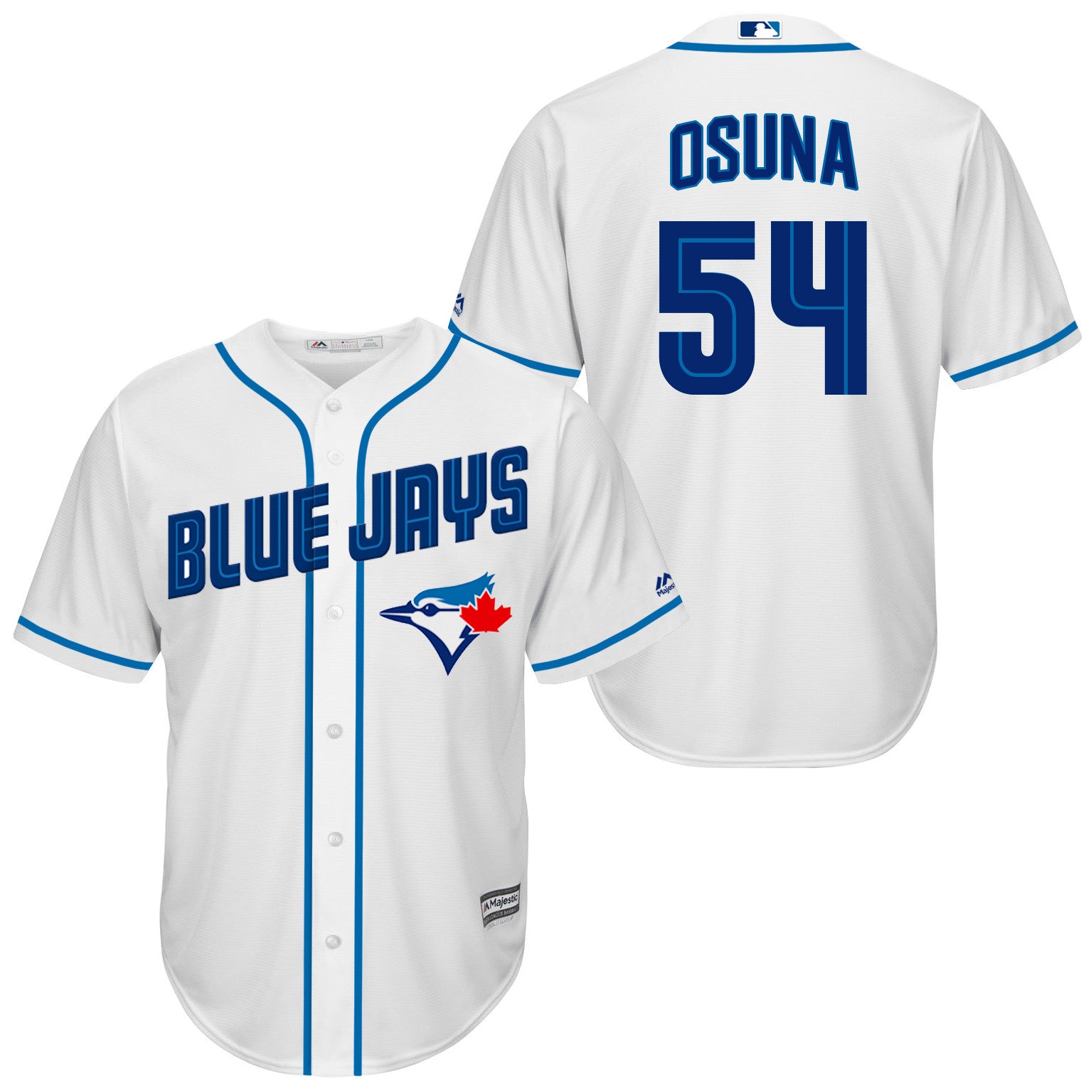 Roberto Osuna Toronto Blue Jays white jersey