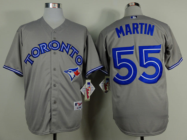 Martin Toronto Blue Jays grey jersey