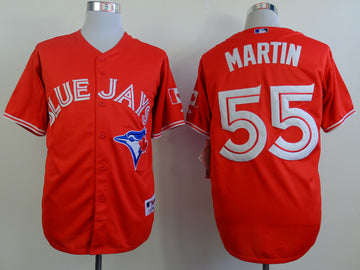 Martin Toronto Blue Jays red jersey