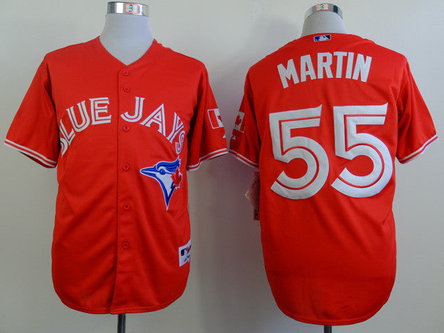 Martin Toronto Blue Jays red jersey