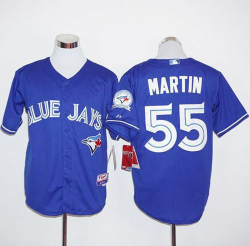 Russell Martin Toronto Blue Jays blue Alternate jersey