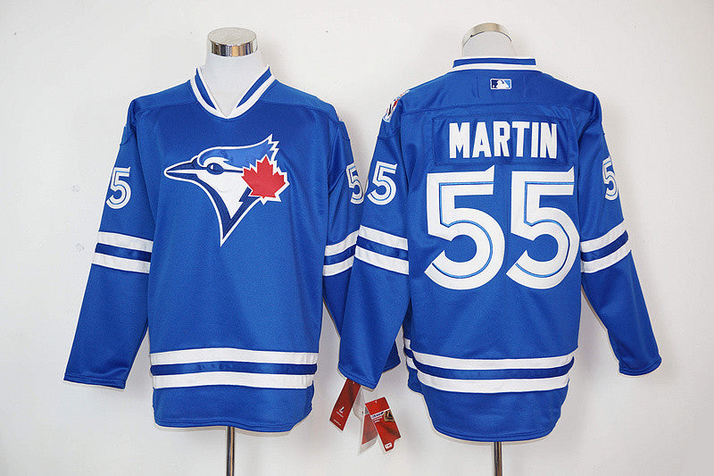 Russell Martin Toronto Blue Jays blue jersey