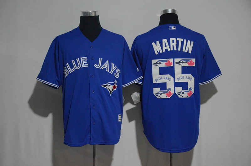 Russell Martin Toronto Blue Jays blue jersey