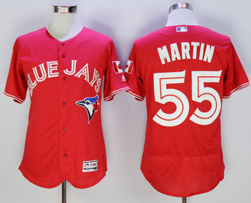 Russell Martin Toronto Blue Jays red jersey