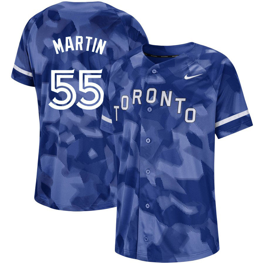 Russell Martin Toronto Blue Jays royal Fashion jersey