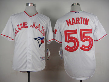Russell Martin Toronto Blue Jays white jersey