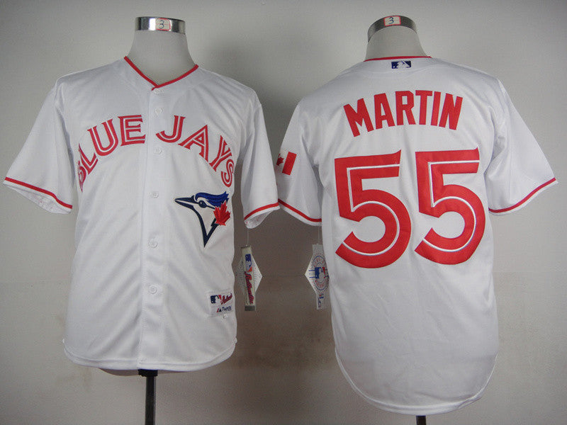 Russell Martin Toronto Blue Jays white jersey