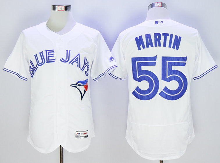 Russell Martin Toronto Blue Jays white jersey