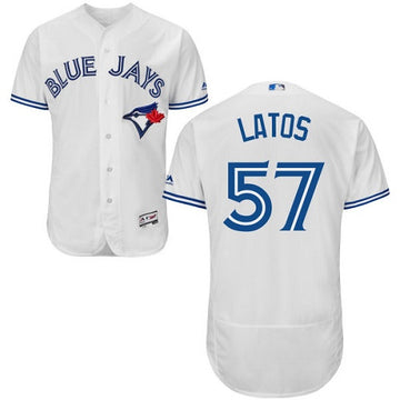 Mat Latos Toronto Blue Jays white jersey