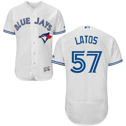 Mat Latos Toronto Blue Jays white jersey