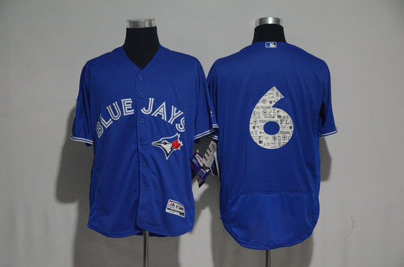 Marcus Stroman Toronto Blue Jays blue jersey