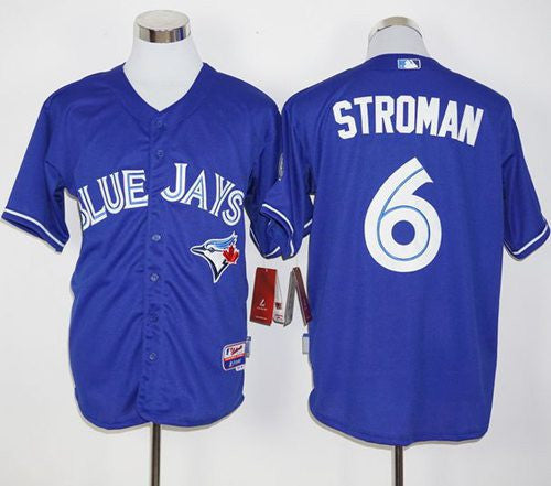 Marcus Stroman Toronto Blue Jays blue Alternate jersey