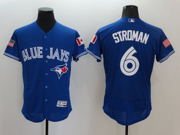 Marcus Stroman Toronto Blue Jays blue Fashion jersey