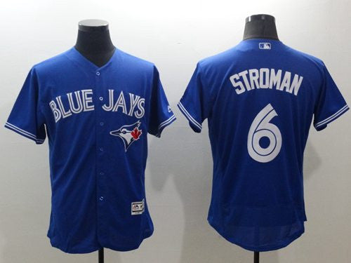Marcus Stroman Toronto Blue Jays blue Authentic jersey