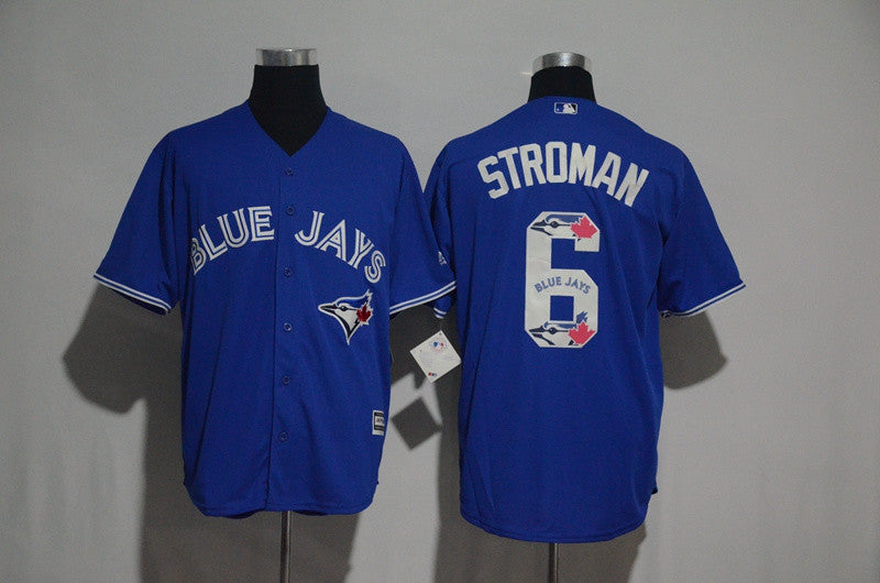 Marcus Stroman Toronto Blue Jays blue jersey