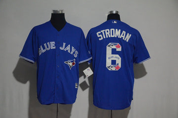 Marcus Stroman Toronto Blue Jays blue jersey