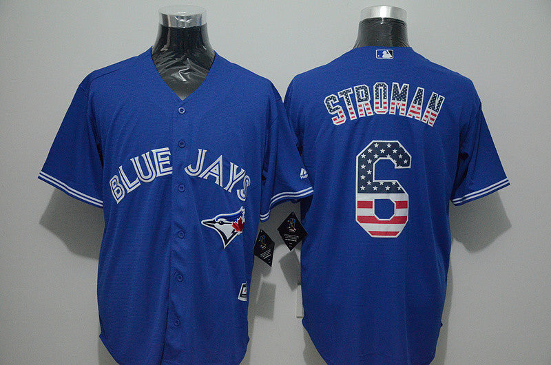 Marcus Stroman Toronto Blue Jays blue jersey