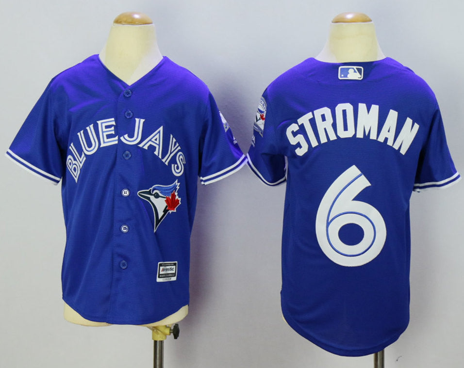 Marcus Stroman Toronto Blue Jays blue jersey