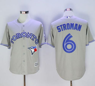Marcus Stroman Toronto Blue Jays grey jersey