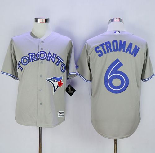 Marcus Stroman Toronto Blue Jays grey jersey